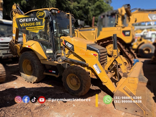 Retroescavadeira Caterpillar 416 F2 ano 2016