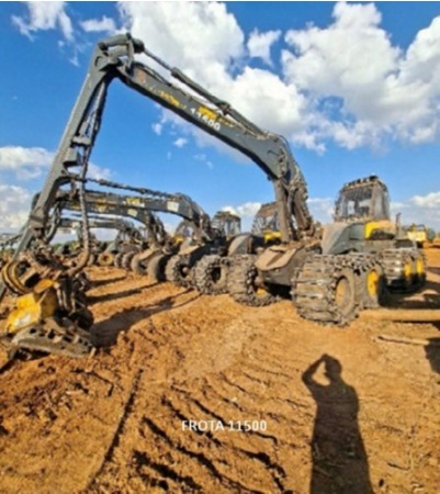 Harvester Ponsse Cobra 8W HV ano 2021