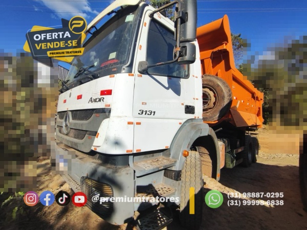Caminhão Mercedes Benz AXOR 3131 6X4 ano 2021 - AXOR 3131 6X4 - Caminhões e Carretas