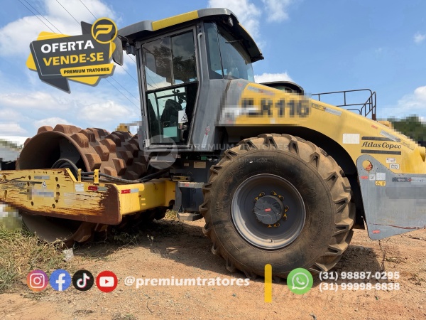 Rolo Compactador Dynapac CA250 ano 2015 - CA250 - Pavimentação e Infraestrutura