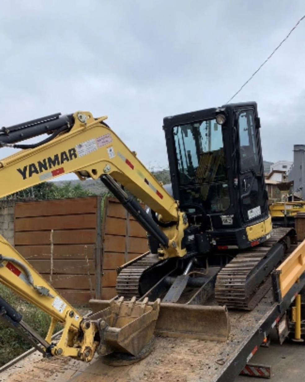 Mini Escavadeira Yanmar VIO 35 ano 2019