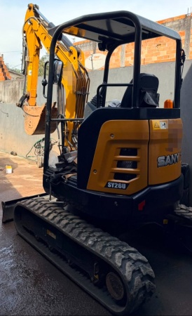 Mini Escavadeira SANY SY26 U ano 2025 - SY26 U - Máquinas de Linha Amarela