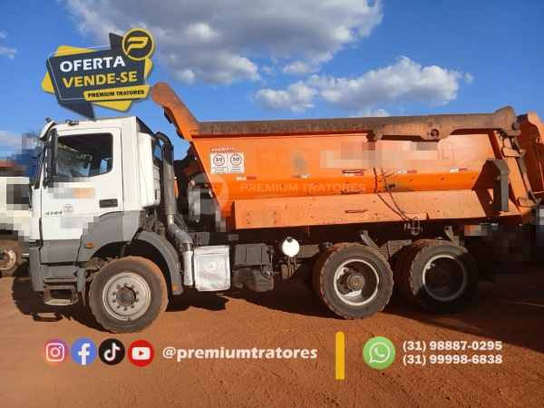 Caminhão Mercedes Benz Axor 4144 K 6x4 2p (diesel) ano 2021 - Axor 4144 K 6x4 2p (diesel) - Caminhões e Carretas