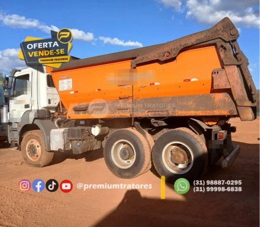 Caminhão Mercedes Benz Axor 4144 K 6x4 2p (diesel) ano 2022 - Axor 4144 K 6x4 2p (diesel) - Caminhões e Carretas