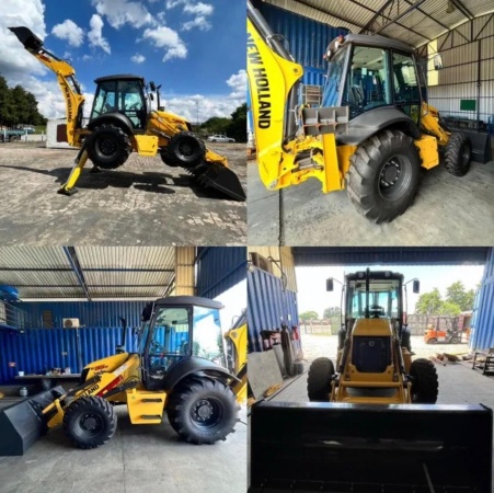 Retroescavadeira New Holland B95B ano 2022 - B95B - Máquinas de Linha Amarela