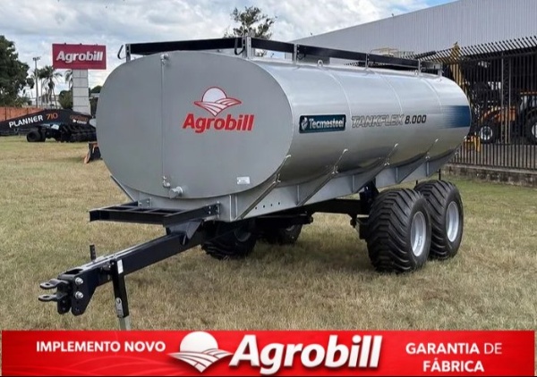 Carreta Tanque Agrícola Tecmesteel Tankflex 8000 ano 2026 - Tankflex 8000 - Carretas