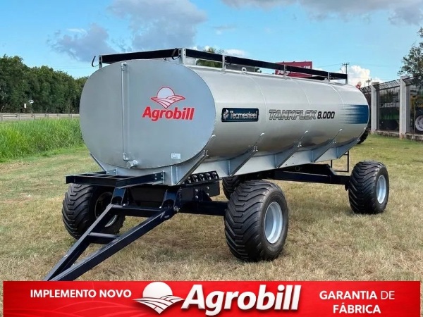 Carreta Tanque Agrícola Tecmesteel Tankflex 8000 ano 2026