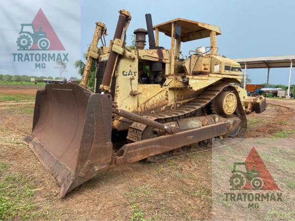 Trator de Esteira Caterpillar D8 L ano 1987 - D8 L - Máquinas de Linha Amarela