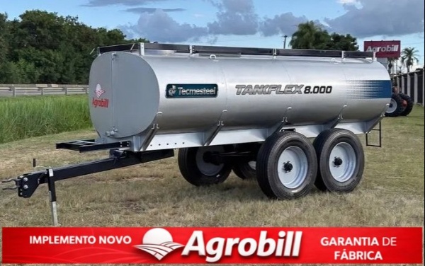 Carreta Tanque Agrícola Tecmesteel Tankflex 8000 ano 2026