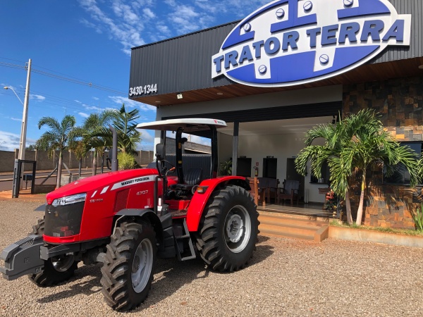 Trator Massey Ferguson MF 4707 ano 2022 - MF 4707 - Máquinas Agrícolas