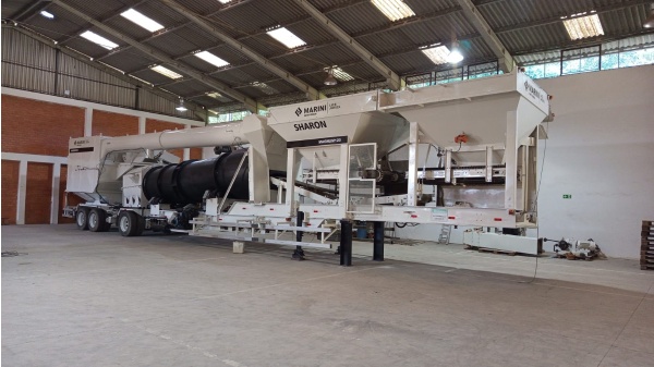 Usina de Asfalto Terex MAGNUM 120 ano 2014