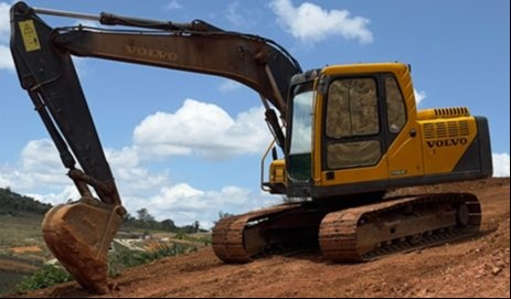 Escavadeira Volvo EC140 BLC ano 2012