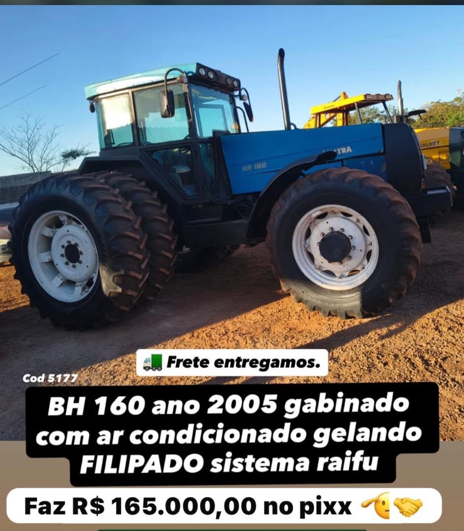 Trator Valtra BH160 ano 2005