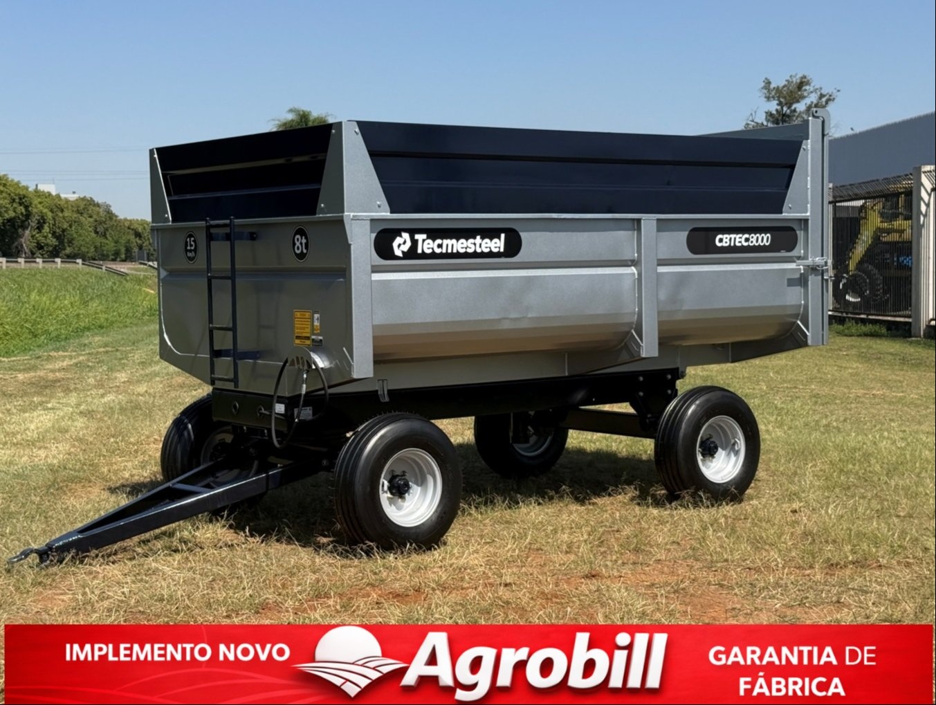 Carreta Agrícola Tecmesteel CBTEC 8000 ano 2026