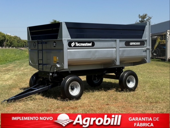 Carreta Agrícola Tecmesteel CBTEC 8000 ano 2026
