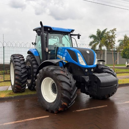 Trator New Holland T 7.260 ano 2021 - T 7.260 - Máquinas Agrícolas
