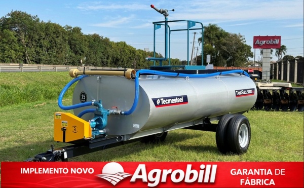 Carreta Tanque Agrícola Tecmesteel Tankflex 5000 - Tankflex 5000 - Carretas