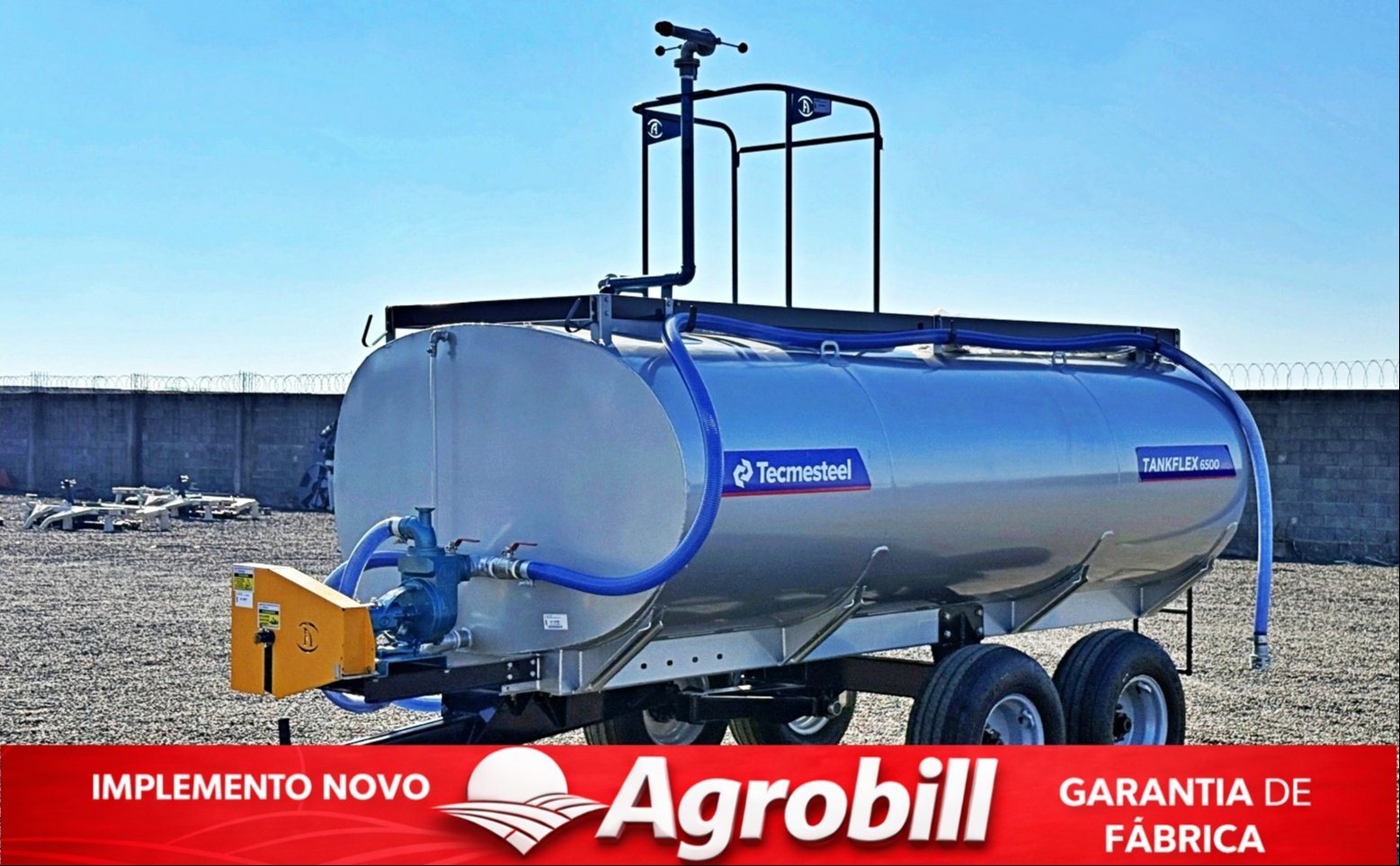 Carreta Tanque Agrícola Tecmesteel Tankflex 6500