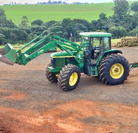 Trator John Deere 7505 ano 2004 - 7505 - Máquinas Agrícolas