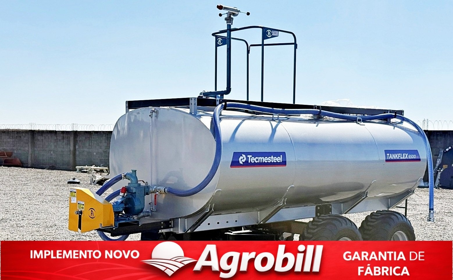 Carreta Tanque Agrícola Tecmesteel Tankflex 6500