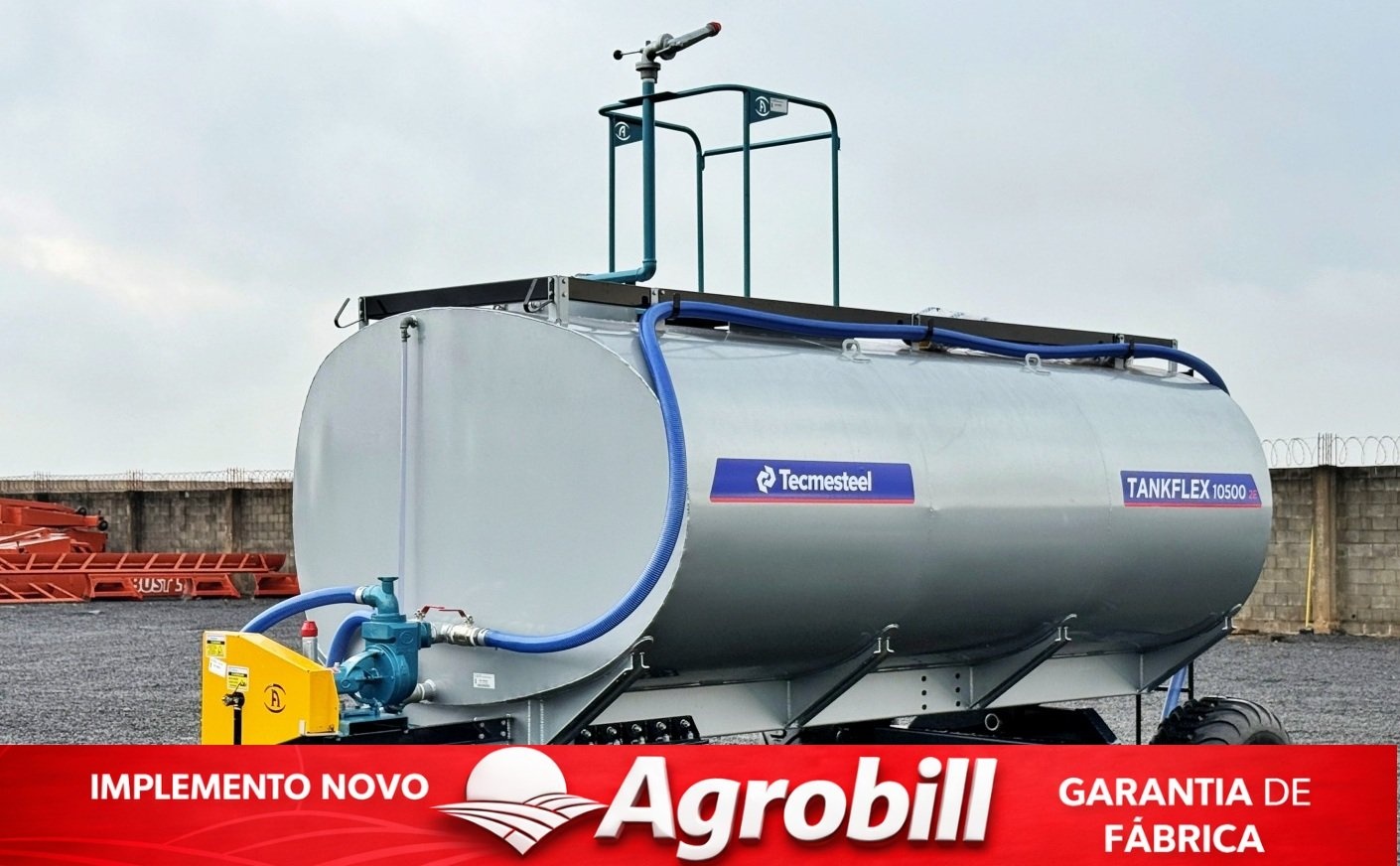 Carreta Tanque Agrícola Tecmesteel Tankflex 10500