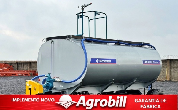 Carreta Tanque Agrícola Tecmesteel Tankflex 10500 - Tankflex 10500 - Carretas