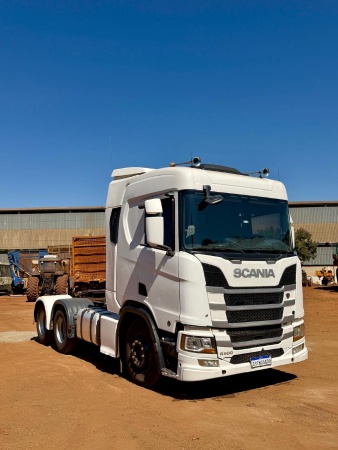 Caminhão Scania 500 6X4 ano 2020