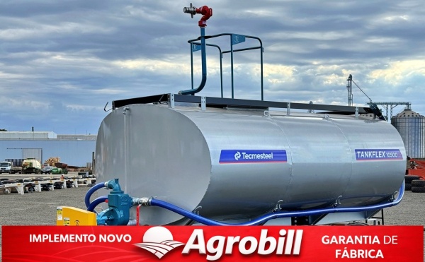 Carreta Tanque Agrícola Tecmesteel Tankflex 10500 - Tankflex 10500 - Carretas