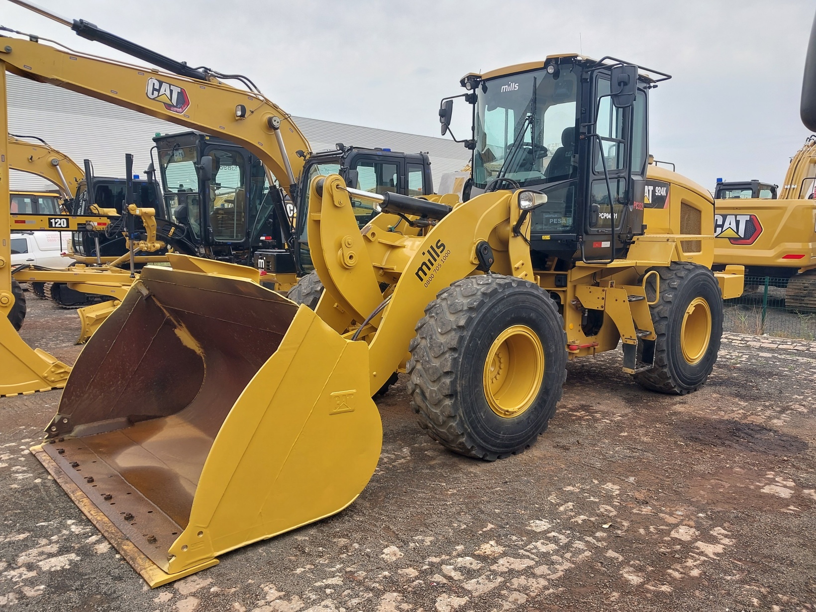 Pá Carregadeira Caterpillar 924K ano 2020