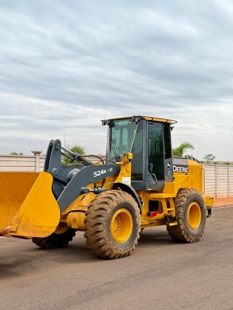 Pá Carregadeira John Deere 524K II ano 2019