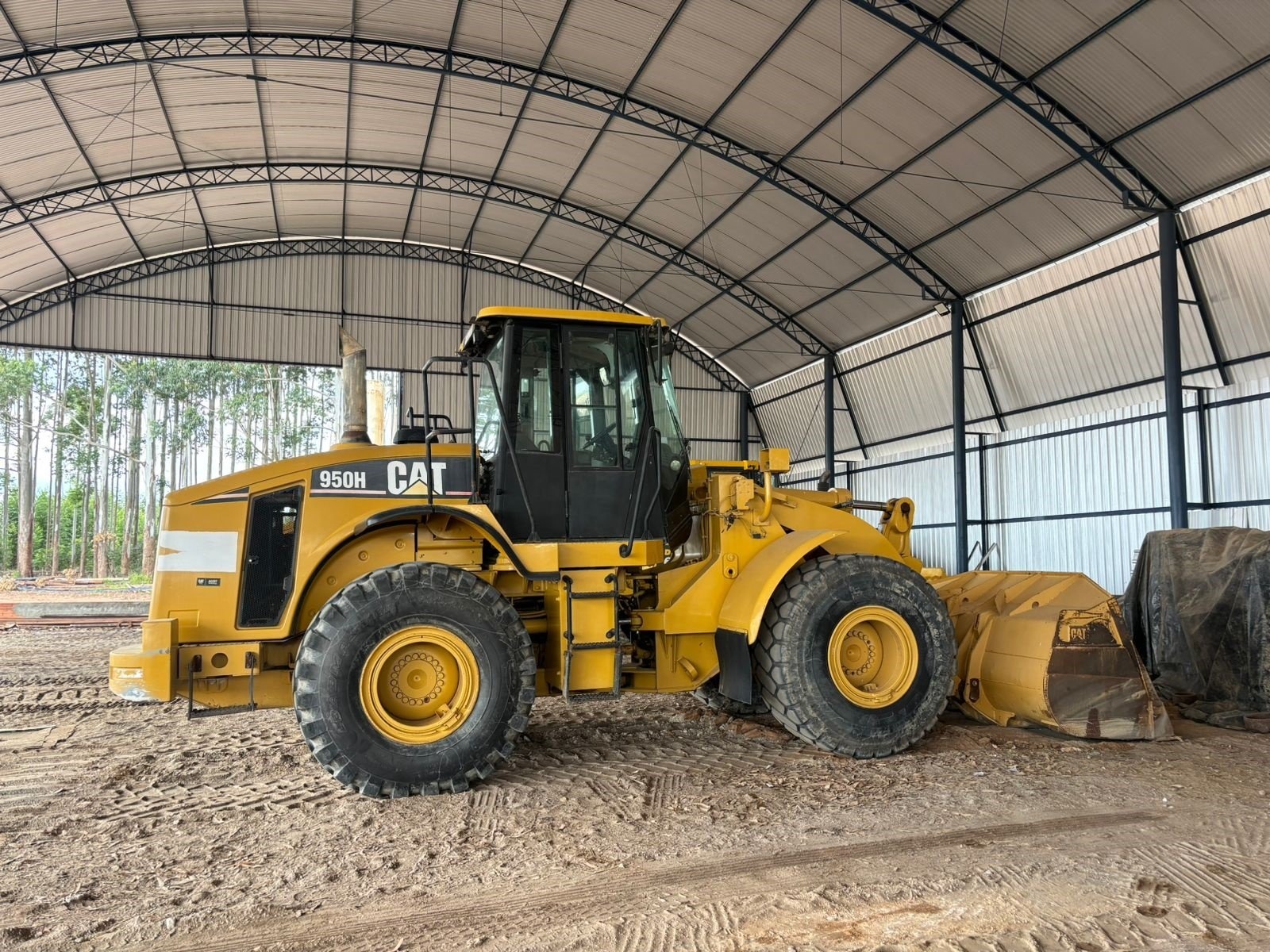 Pá Carregadeira Caterpillar 950H ano 2007