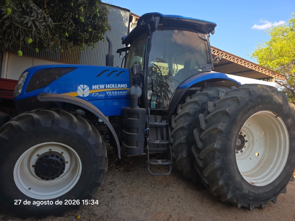 Trator New Holland T7.260 ano 2021