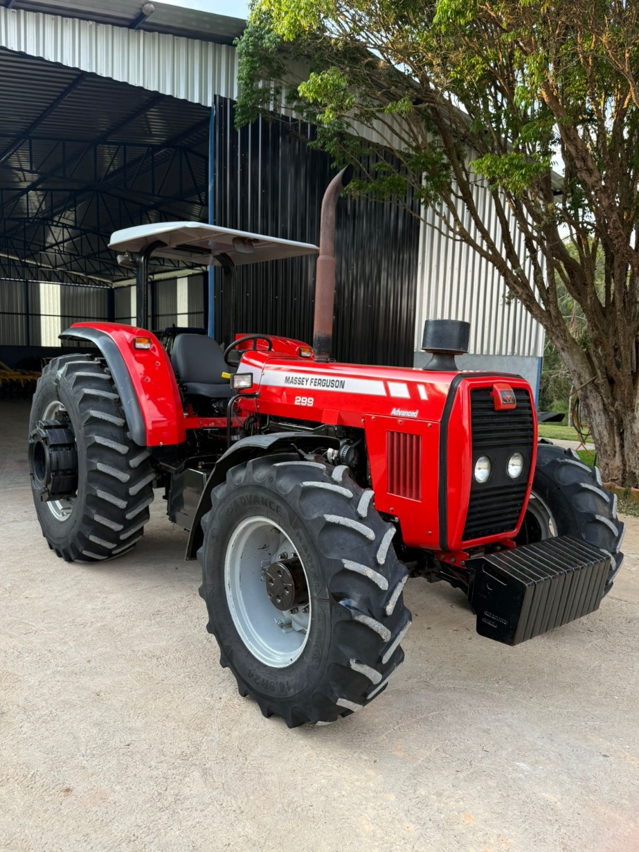 Trator Massey Ferguson 299 4x4 Advanced ano 2008