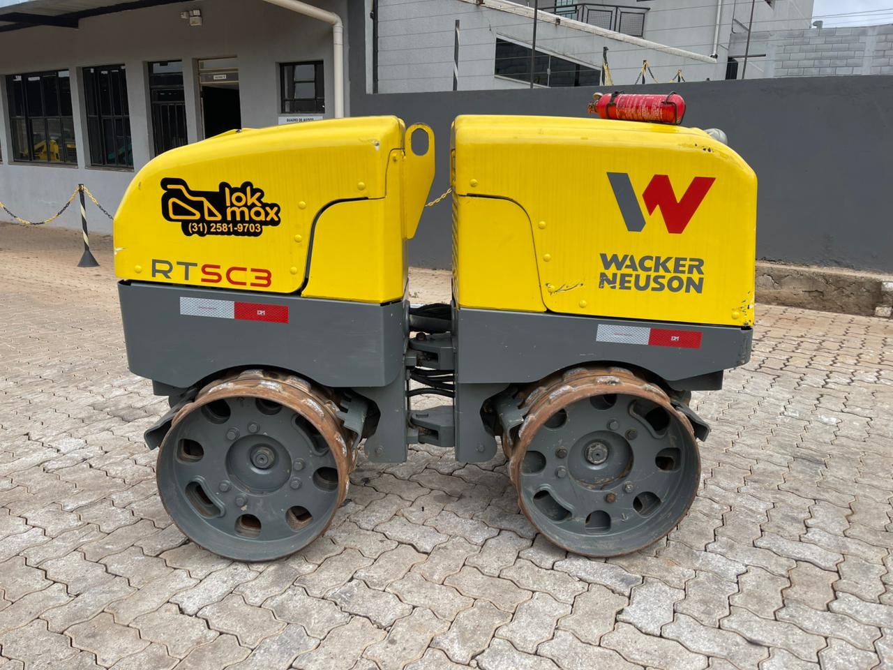 Rolo Compactador Wacker Neuson RTX-SC3 ano 2018