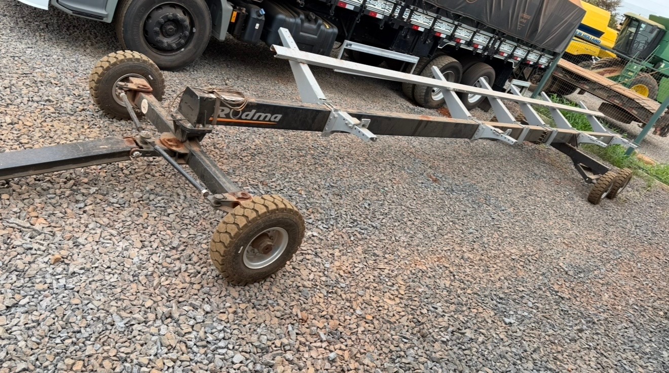 Carreta para transporte de plataforma Rodma 40 pés ano 2023