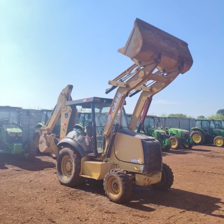 Retroescavadeira Case 580N ano 2012