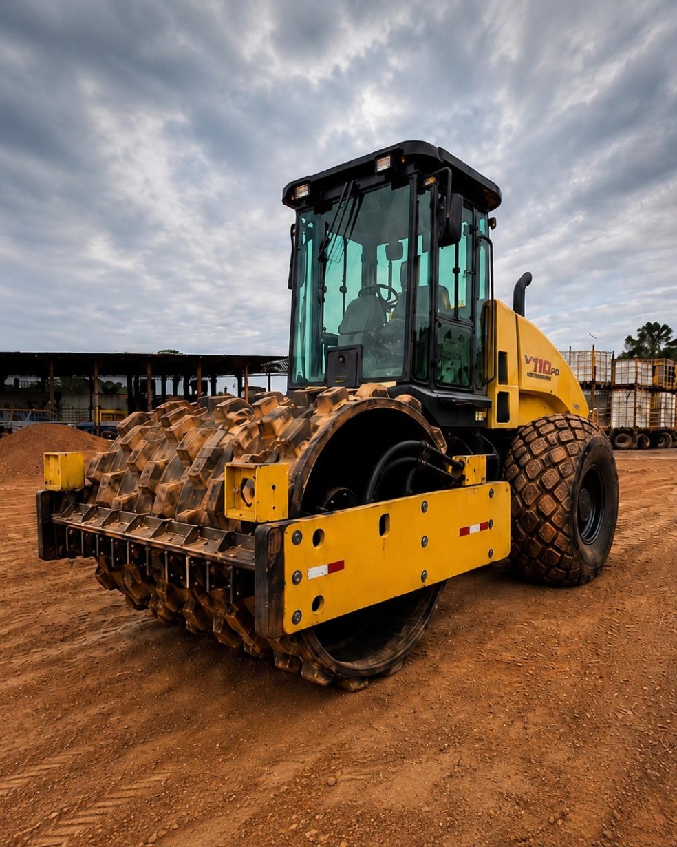 Rolo Compactador New Holland V110PD ano 2023