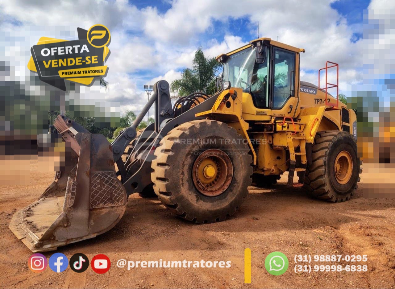 Pá Carregadeira Volvo L150H ano 2022