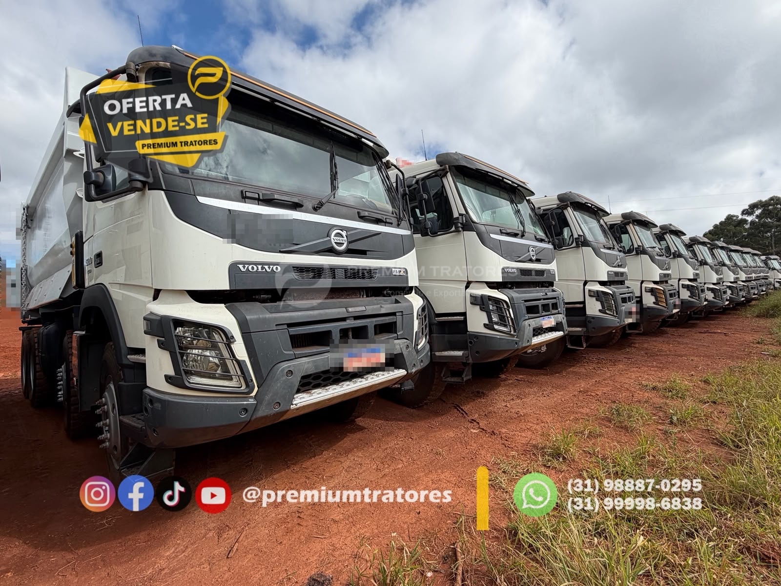 Caminhão Volvo FMX 500 ano 2021