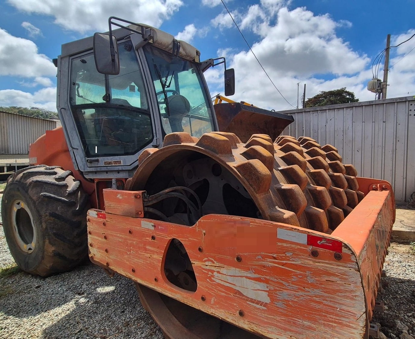 Rolo Compactador Hamm HD3411 ano 2014
