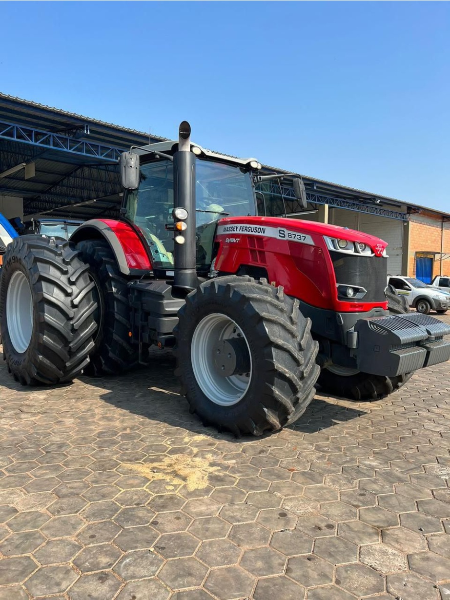 Trator Massey Ferguson 8737s ano 2019