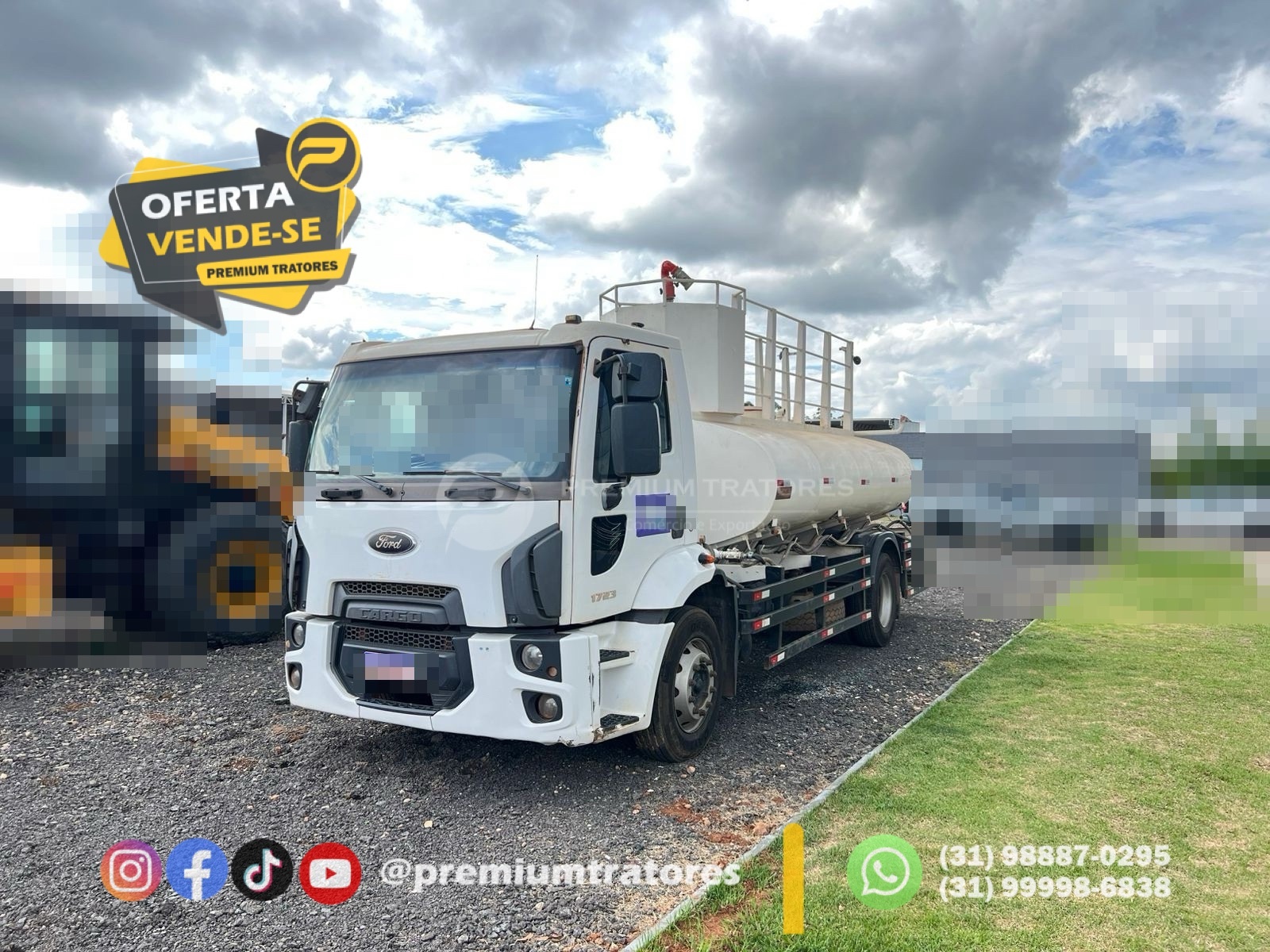 Caminhão Ford CARGO 1723 ano 2017
