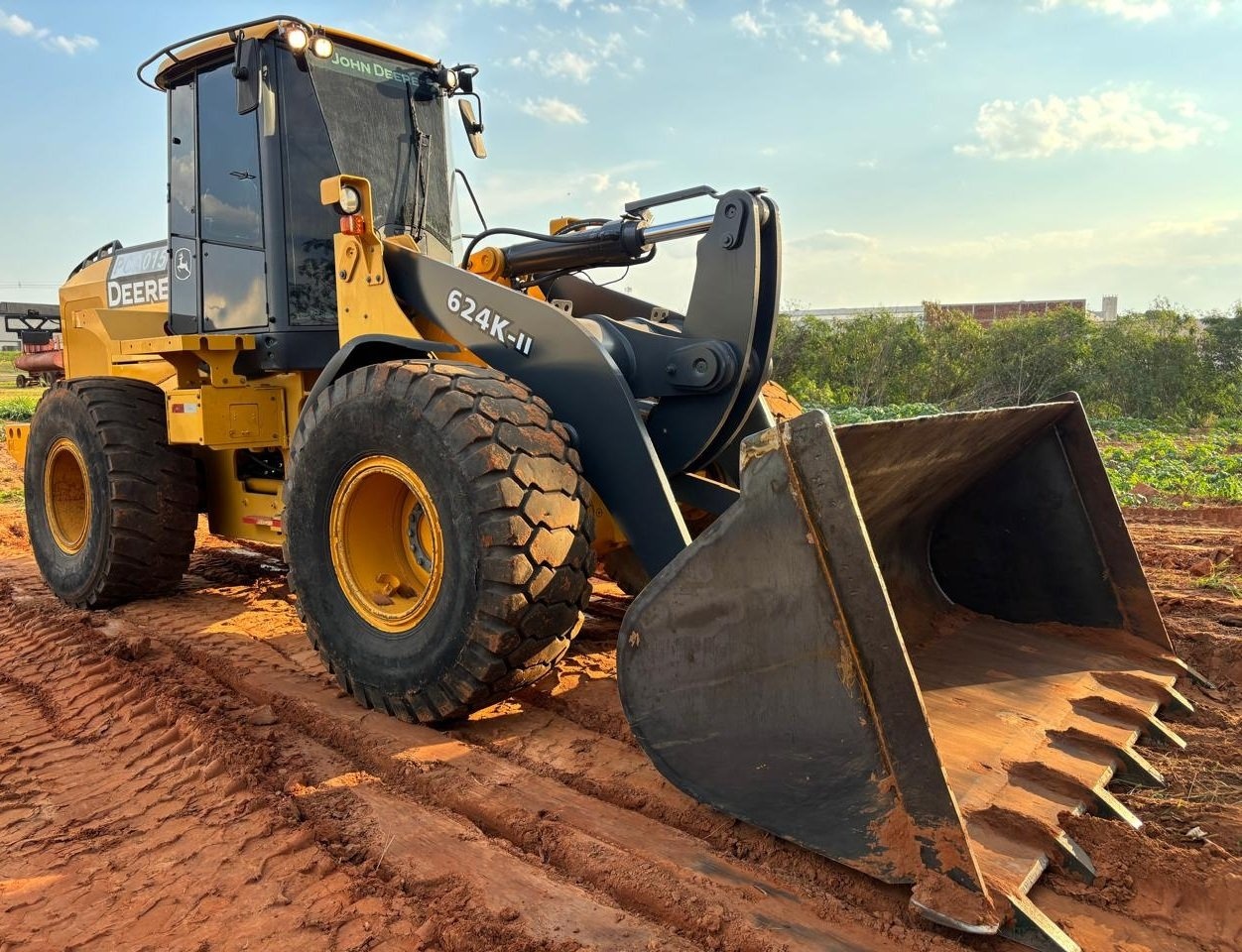 Pá Carregadeira John Deere 624K II ano 2020