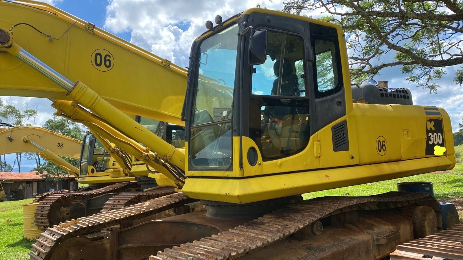 Escavadeira Komatsu PC350 ano 2009