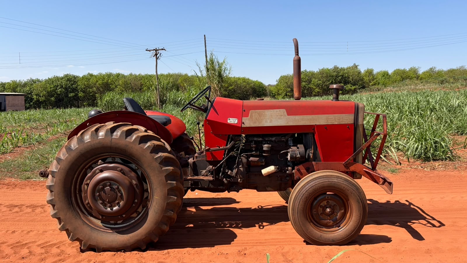 Trator Massey Ferguson 265 ano 1979