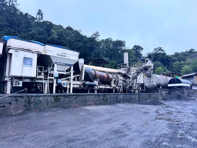 Usina de Asfalto Terex MAGNUM 120 ano 2012