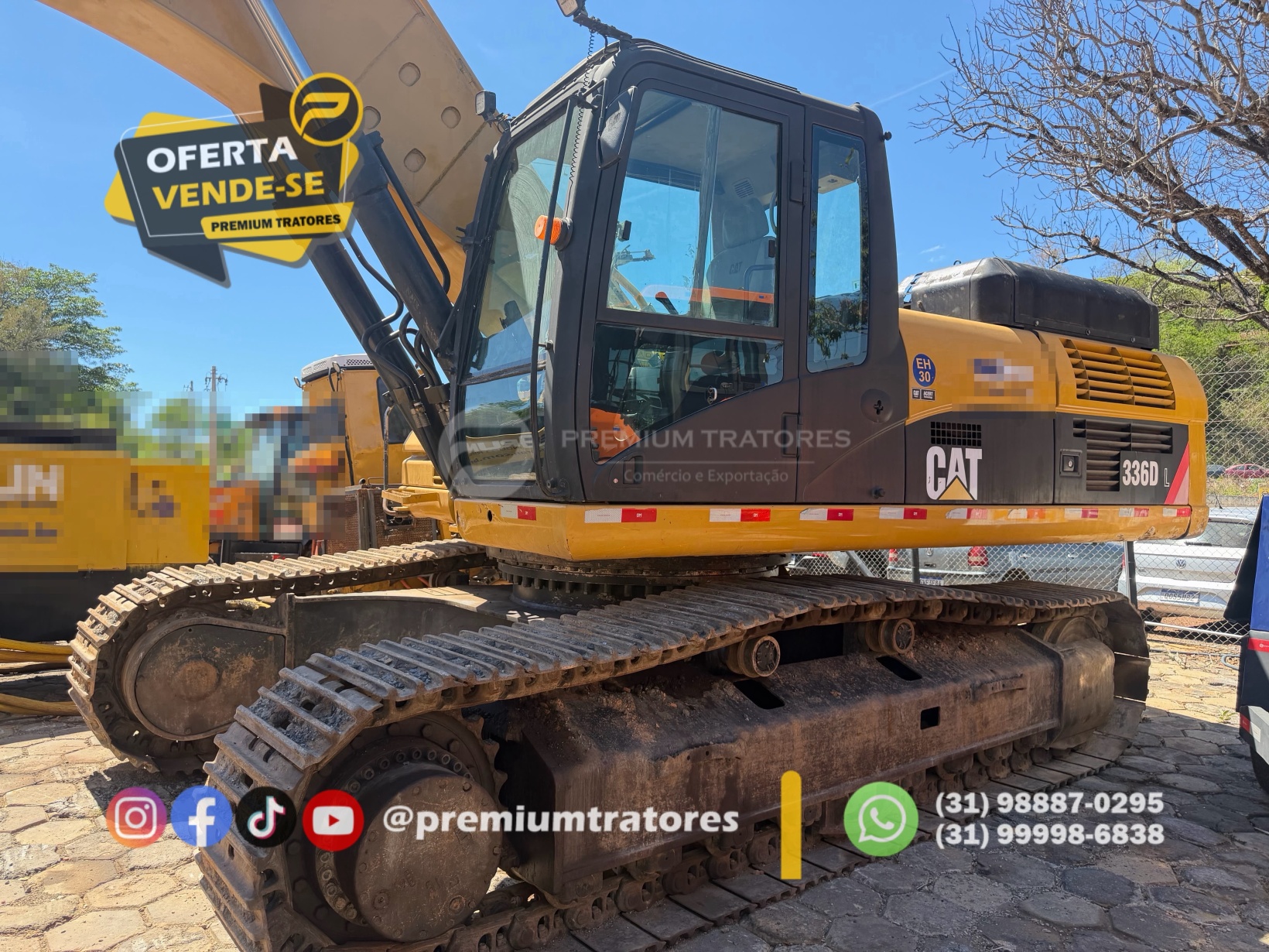 Escavadeira Caterpillar 336DL ano 2013