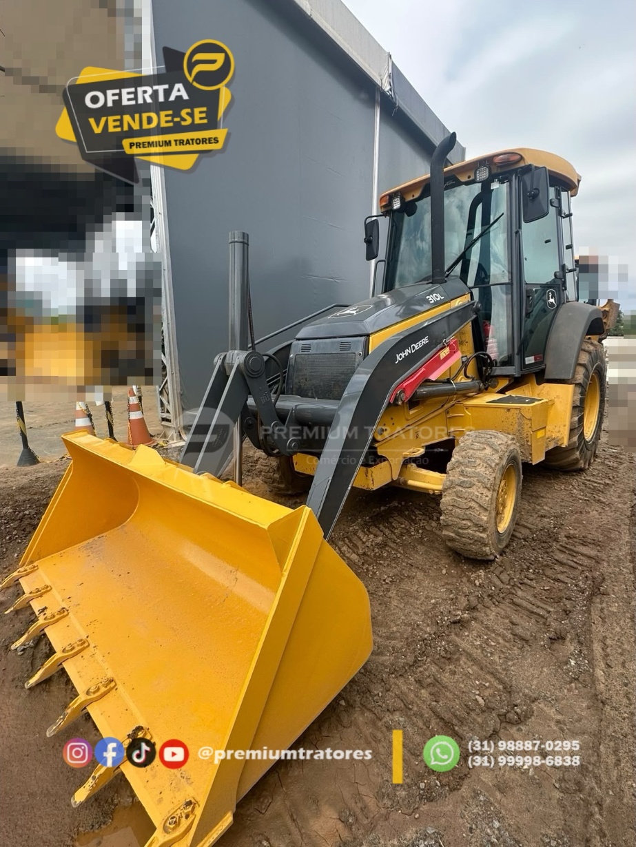 Retroescavadeira John Deere 310L ano 2022