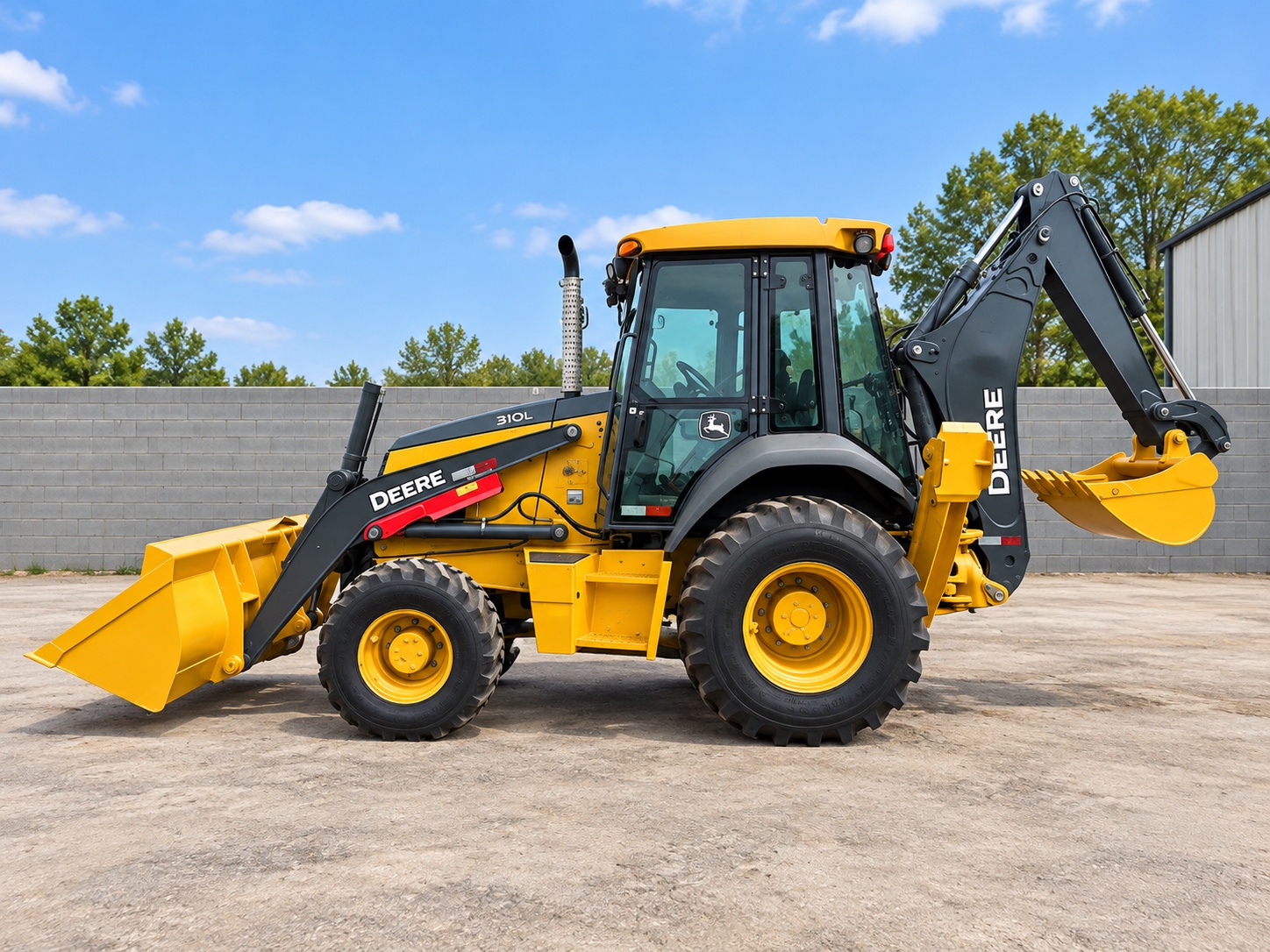 Retroescavadeira John Deere 310L ano 2023