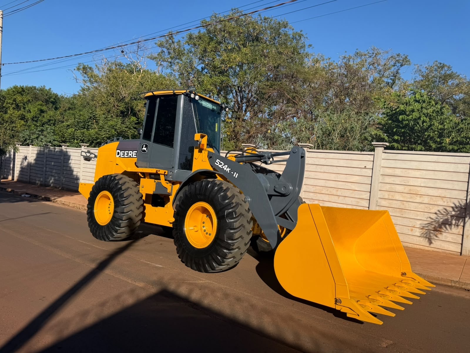 Pá Carregadeira John Deere 524K II ano 2019